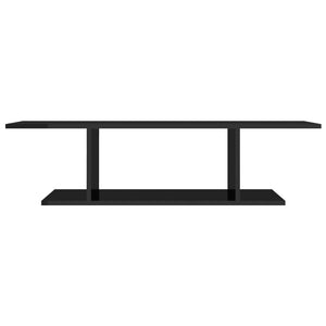 TV-Wandschrank Hochglanz Schwarz 103 cm