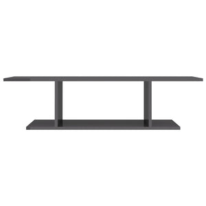 TV-Wandschrank Hochglanz Grau 103 cm