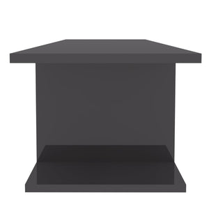 TV-Wandschrank Hochglanz Grau 103 cm