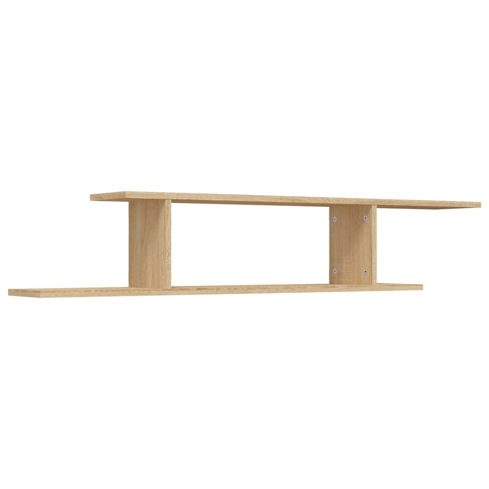 TV-Wandregal Sonoma Eiche 125 cm