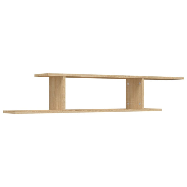 TV-Wandregal Sonoma Eiche 125 cm