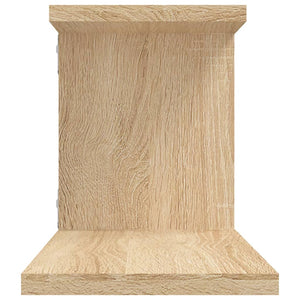 TV-Wandregal Sonoma Eiche 125 cm
