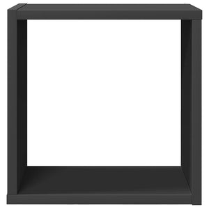 Würfelregale Grau, 6er Set