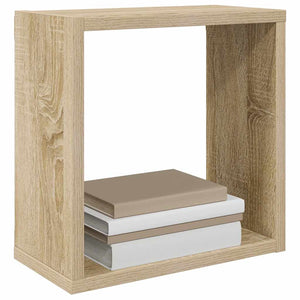 Würfelregale Sonoma-Eiche 30x30 cm, 2er-Set