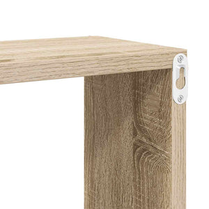 Würfelregale Sonoma-Eiche 30x30 cm, 2er-Set