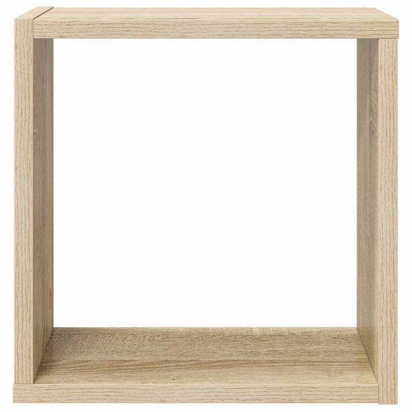 Würfelregale Sonoma-Eiche, 4er Set