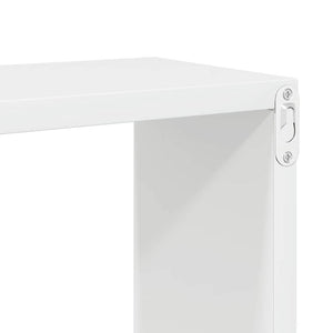 Weiße Würfelregale, 2er Set