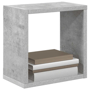 Würfelregale 6er Set, Betongrau