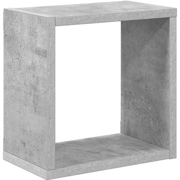 Würfelregale 6er Set, Betongrau