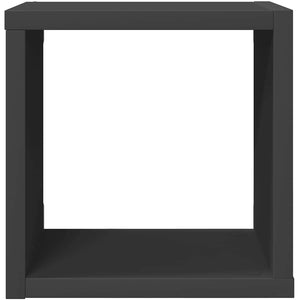 Würfelregale Grau, 6er Set