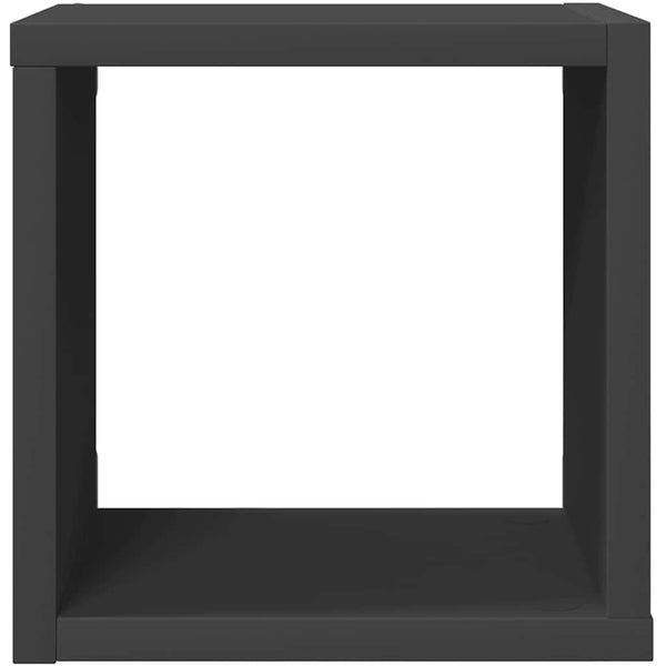 Würfelregale Grau, 6er Set