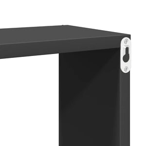 Würfelregale Grau, 6er Set