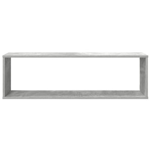 Betongraue Würfelregale, 2er Set