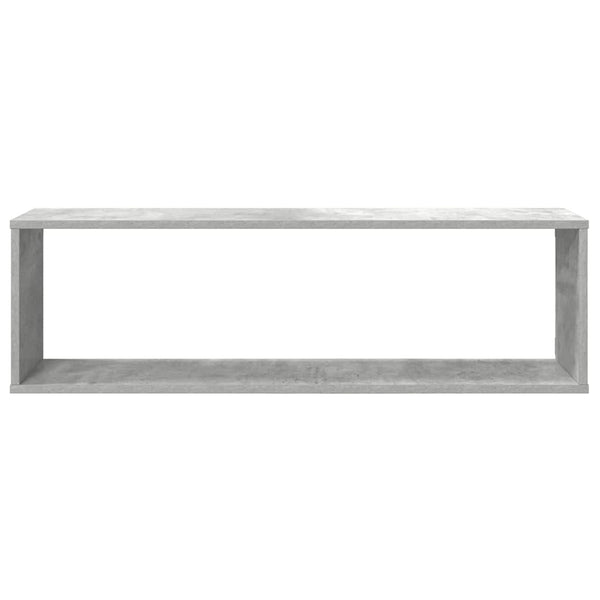 Betongraue Würfelregale, 2er Set