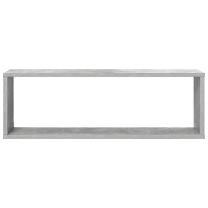 Betongraue Würfelregale, 2er-Set