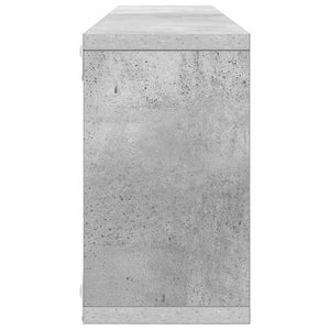 Betongraue Würfelregale, 2er-Set