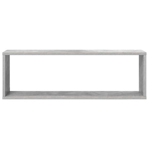 Betongraue Würfelregale, 4er-Set
