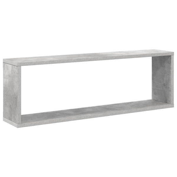 Betongraue Würfelregale, 6er Set