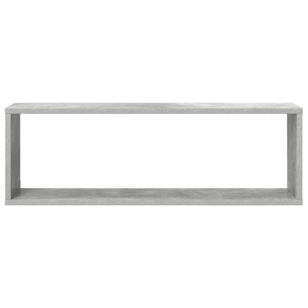 Betongraue Würfelregale, 6er Set