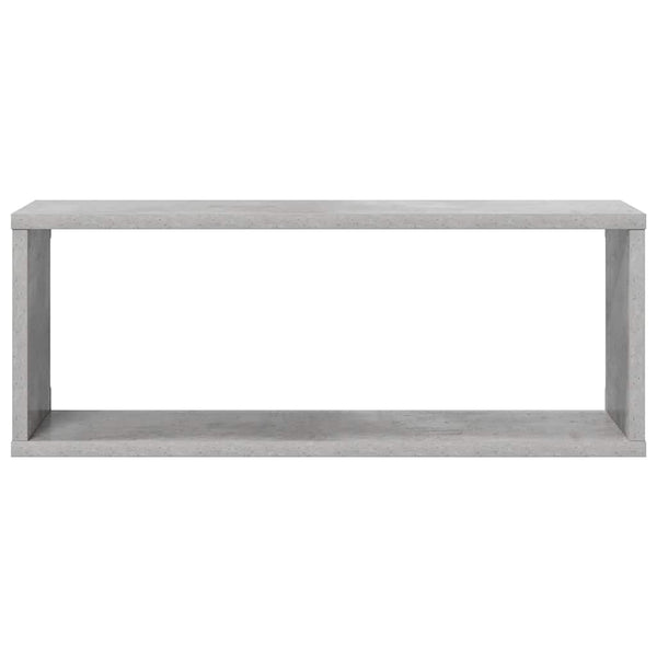 Betongraue Würfelregale, 2er-Set