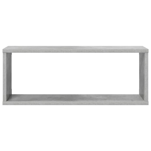 Würfelregale, 6er Set, Betongrau