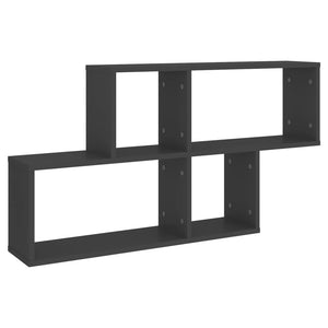 Graues Wandregal 100 cm
