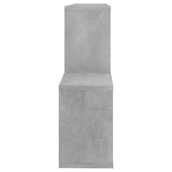 vidaXL Étagère murale gris béton 100x18x53 cm en bois d'ingénierie