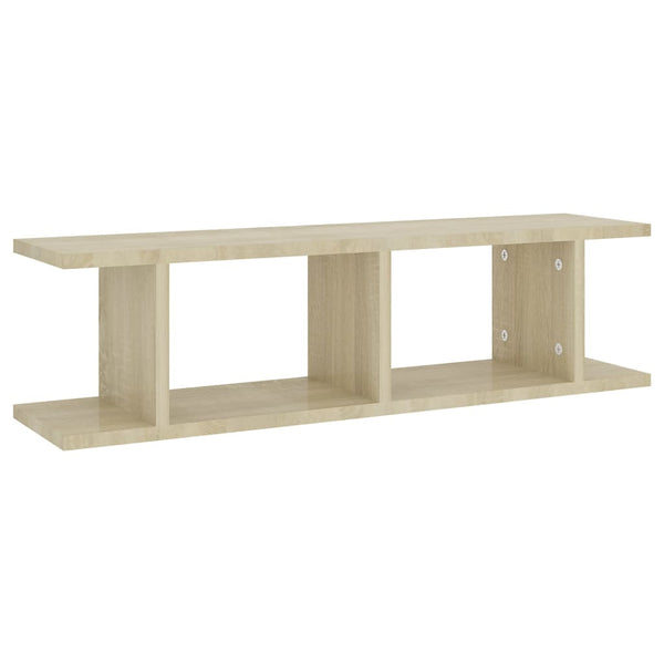 Wandregale Sonoma-Eiche, 2er Set