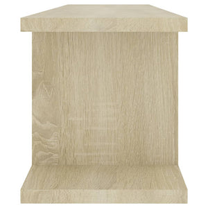 Wandregale Sonoma-Eiche, 2er Set