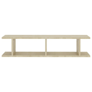 Wandregale Sonoma-Eiche 90x18x20cm, 2er Set