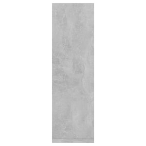 Betongraue Wandregale, 2er-Set