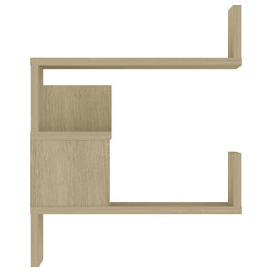 Sonoma Eiche Wand-Eckregale, 2er-Set