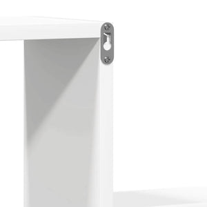 Weiße Wandregale, 2er Set, 100 cm