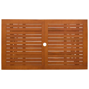 Gartentisch Klappbar 120x70x75 cm Massivholz Eukalyptus
