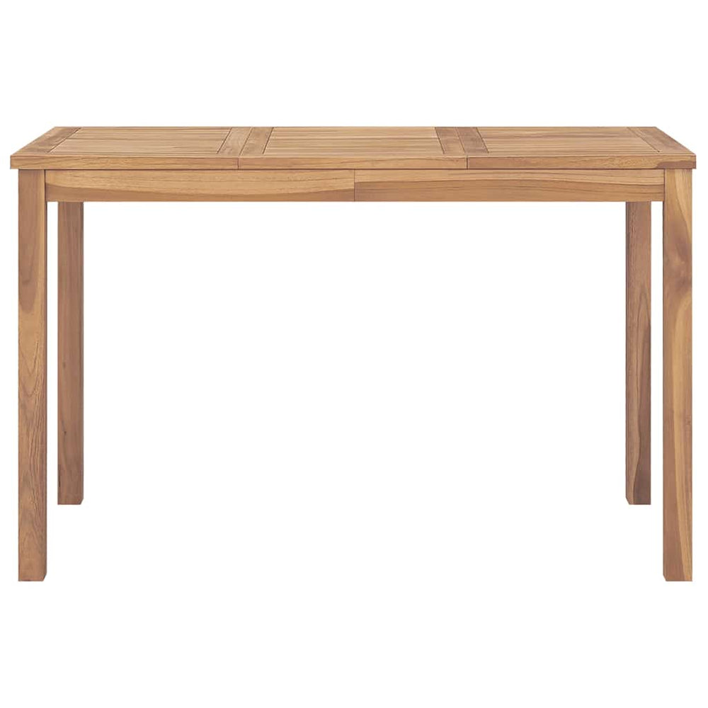 Garden Esstisch 120x70x77 cm Massiv Teakholz