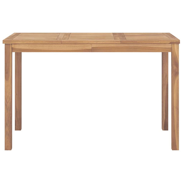 Garden Esstisch 120x70x77 cm Massiv Teakholz