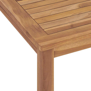 Garden Esstisch 120x70x77 cm Massiv Teakholz