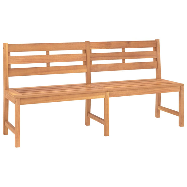 vidaXL Banc de jardin 180 cm en teck massif