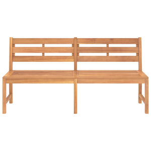 vidaXL Banc de jardin 180 cm en teck massif