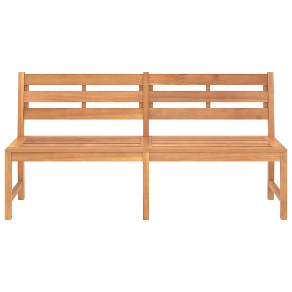 vidaXL Banc de jardin 180 cm en teck massif