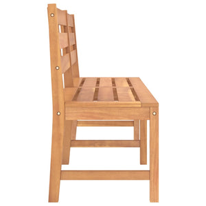 vidaXL Banc de jardin 180 cm en teck massif