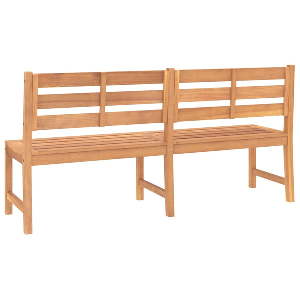 vidaXL Banc de jardin 180 cm en teck massif
