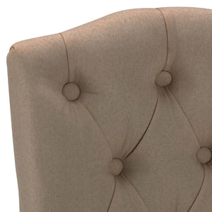 Esszimmerstühle 4 Stk. Taupe Stoff