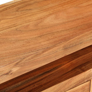 Meuble TV vidaXL 110x30x40 cm Bois d'acacia massif