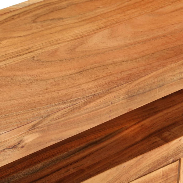 Meuble TV vidaXL 110x30x40 cm Bois d'acacia massif