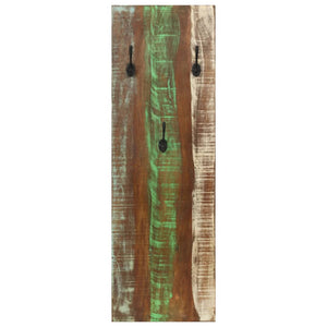 Wandgarderoben Set 2 Stk. Altholz 36x110cm