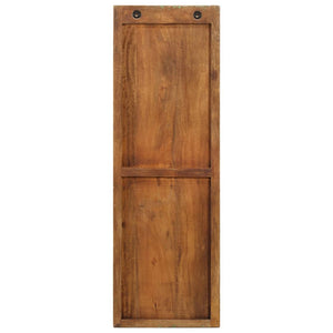 Wandgarderoben Set 2 Stk. Altholz 36x110cm