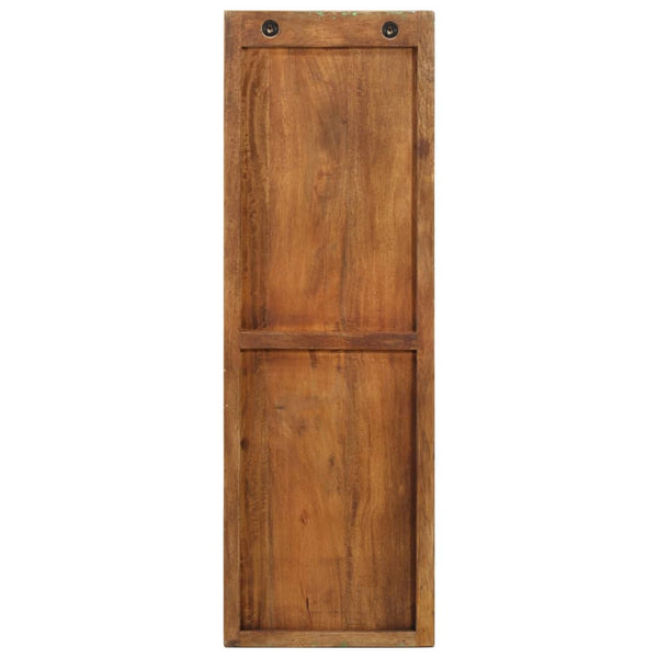 Wandgarderoben Set 2 Stk. Altholz 36x110cm