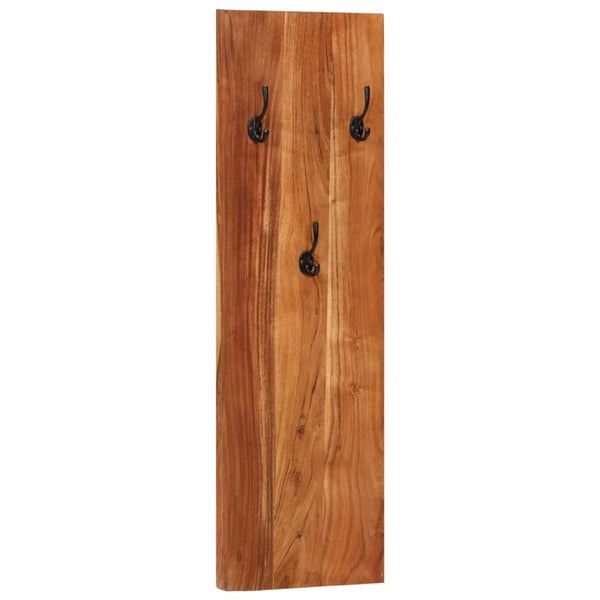 Wandgarderobe Akazie Massivholz 2er Set