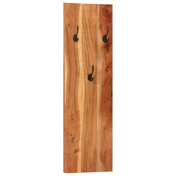 Wandgarderobe Akazie Massivholz 2er Set